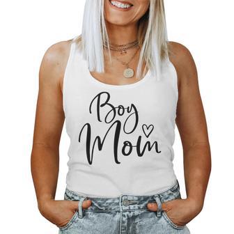 Boy Mom For Mother Mom Of Boys Mama Women Tank Top - Thegiftio UK