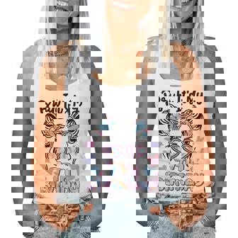 Bruh It's My 7Th Birthday レトロ キッズ 7歳 誕生日 女の子 長袖tシャツ レディースタンクトップ - Kawaiitshirt