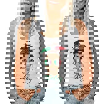 Chica Italiana Orgullosa Italia Cuello Camiseta sin mangas para mujer - Regaloses