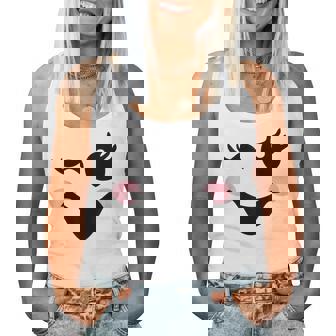 Cute Boo Face Ghost Halloween Costumes For Girls Women Tank Top | Seseable FR