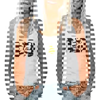 Dad Bee Cute Beekeeping 1St Birthday Matching Family Dada Women Tank Top - Thegiftio