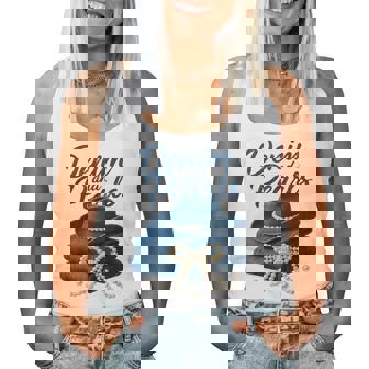 Denim And Pearls Outfit Western Cowgirl Rodeo Fashion Women Tank Top - Thegiftio