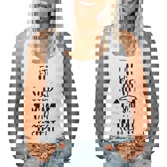 Eatleep Gym Repeat Gimnasio Divertido In Mangas Camiseta sin mangas para mujer - Regaloses