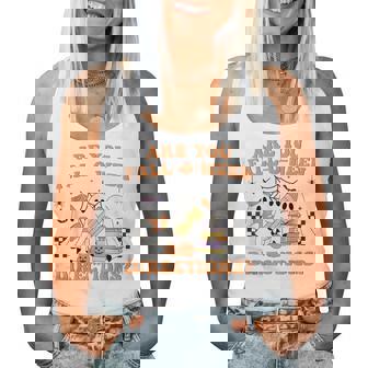 Are You Fall O Ween Directions Halloween Teacher Ghosts Women Tank Top | Mazezy