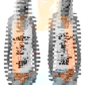 Feeling Feral アライグマ ミーム アルコール 飲酒 恋人 男性 女性 レディースタンクトップ - Kawaiitshirt