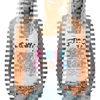 First 1St Day Of First Grade Back To School Teachers Girls Women Tank Top | Mazezy