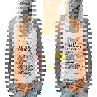 First Day Of Third Grade Back To School Teacher Girls Women Tank Top | Mazezy