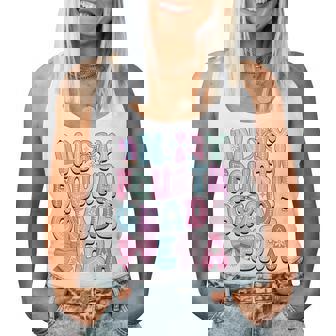 In My Fourth Grade Era Teacher Girl Bow Back To School Women Tank Top - Thegiftio