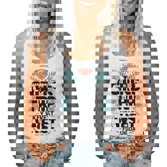 Girl's Trip Key West Girls Besties Florida Vacay Women Tank Top | Seseable UK