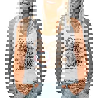 Gnome Coffee Lover I Pretend Coffee Help But I'mtill A レディースタンクトップ - Kawaiitshirt