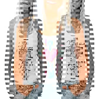 God Is Good All The Time Religious Christian For Womans Women Tank Top - Monsterry