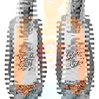 Groovy Best Mom Ever Best 母の日 長袖tシャツ レディースタンクトップ - Kawaiitshirt