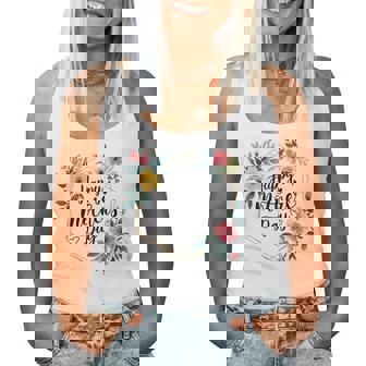 Happy Mother’S Day Flowers For Mom Mama Grandma Mother Women Tank Top | Mazezy