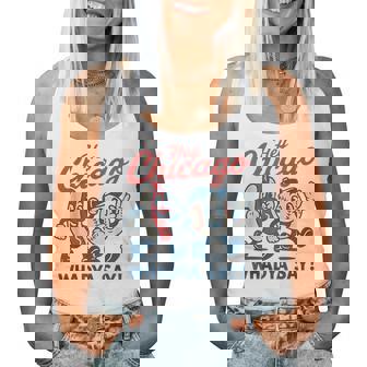 Hey Chicago Whadya Say Baseball And Hot Dog 4Th Of July Women Women Tank Top - Thegiftio