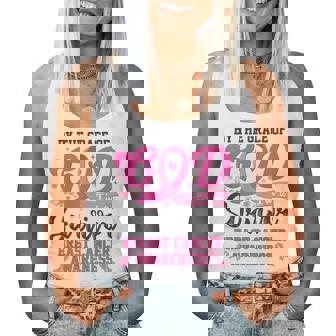 I'm A Survivor Breast Cancer Awareness For Mom Grandma Women Tank Top | Seseable CA