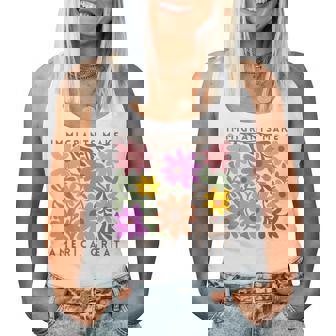 Immigrants Make America Great Pro Immigration Wildflower Women Tank Top | Mazezy