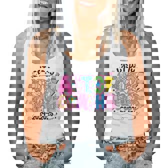 Last Day Autographs Last Day Of School Teacher End Of School Women Tank Top - Monsterry