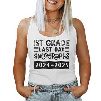 Last Day Of School 1St Grade Sign My First Graders Women Tank Top - Thegiftio UK