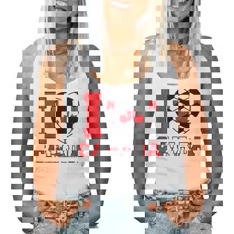 I Love Canada サッカーボール 男の子 女の子 キッズ カナダ国旗 レディースタンクトップ - Kawaiitshirt