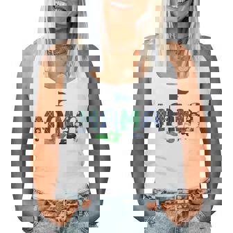 Mama Of The Birthday Boy Hole In One Golf Sport Matching Women Tank Top - Thegiftio