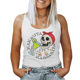 Mama Cita Mamacita Needs A Margarita Women Tank Top - Thegiftio UK