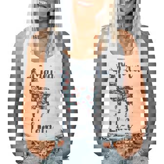 Mama Llama- Best Mom Mother Day Ever Women Women Tank Top - Thegiftio