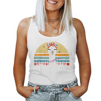 Mama-Llama Needs No Drama Mom Llama Women Tank Top | Mazezy