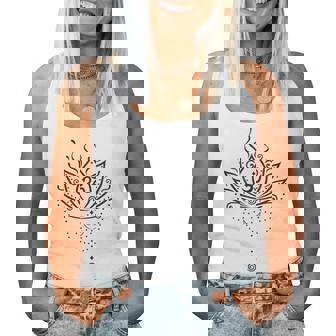 Mandala Lotus Om Yoga Méditationymbolepirituel Débardeur pour femme - Cadeauxyz