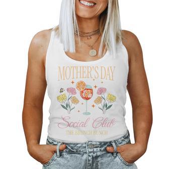 Mother's Day Social Club Brunch Mimosa Spritz Women Tank Top - Thegiftio UK