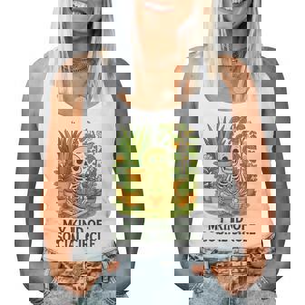 My Kind Ofocial Circle Plantkeleton ユーモア レディースタンクトップ - Kawaiitshirt
