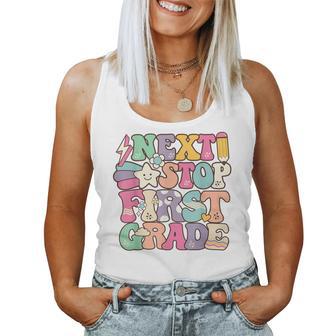 Next Stop 1St Grade Kindergarten Graduation Last Day Grad Women Tank Top - Thegiftio UK