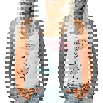 Oh Hello Preschoolers Cute Pigeon Preschool Teacher Women Tank Top | Mazezy