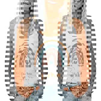 Oma Mother's Day Blessed To Be Called Oma Boho Rainbow Women Tank Top | Mazezy