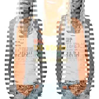 Oma The Woman The Myth The Bad Influence Vintage Women Tank Top | Mazezy