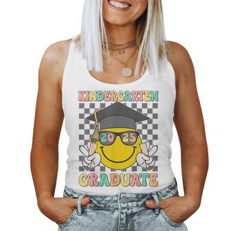 Peace Out Kindergarten Graduate 2025 For Boys Girls Women Tank Top - Thegiftio UK