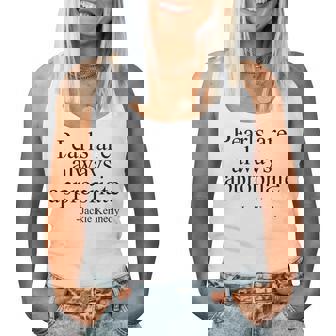 Pearls Are Always Appropriate Jackie Kennedy Women Tank Top - Thegiftio UK
