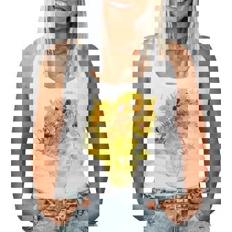 Peinture Floraleintagean Gogh Tournesols Débardeur pour femme - Cadeauxyz