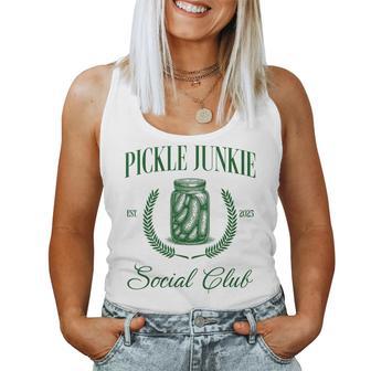 Pickle Lover Social Club Women Tank Top - Thegiftio UK