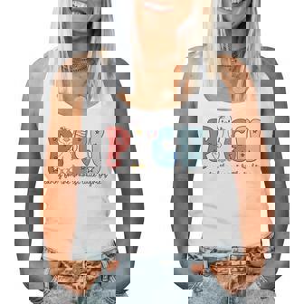 Picu Caring For The Bravest Little Fighters Nurse 4Th July Women Tank Top - Thegiftio