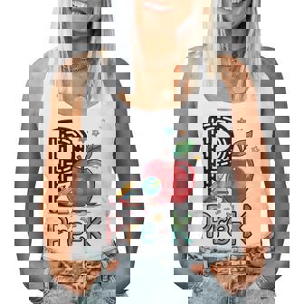 Pre-K Preschool Teachers Back To School Teacher Students Women Tank Top - Thegiftio