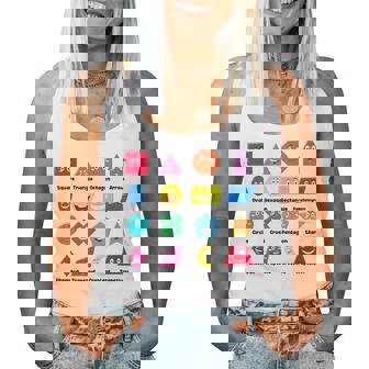 Pre-K Teachershape Learning 教育者向け 算数の日 レディースタンクトップ - Kawaiitshirt