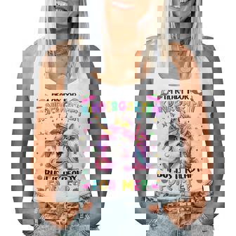 Im Ready For Kindergarten Unicorn First Day Of School Girls Women Tank Top - Thegiftio