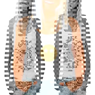 Retro Preschool Vibes Teacher Student 1St Day Back To School Women Tank Top - Thegiftio