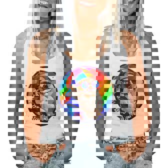 Santaclaus Rainbow 長袖tシャツ レディースタンクトップ - Kawaiitshirt