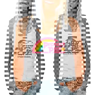 Save PBS Keep Public Services Public Rainbow Women Tank Top | Mazezy