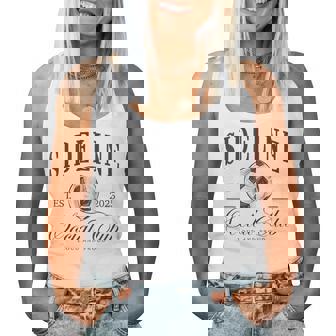 Sideline Social Club Soccer Mom Game Day Women Tank Top - Monsterry