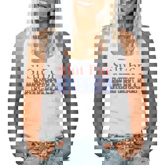 Slut For America 4Th Of July Women Women Tank Top - Monsterry