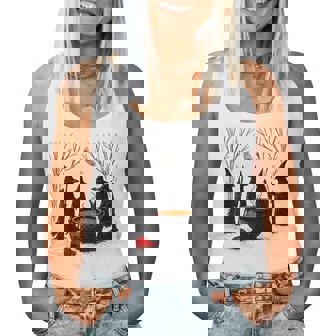 Spooky Witch Halloween Anti Trump Feminist Rights Women Tank Top | Mazezy