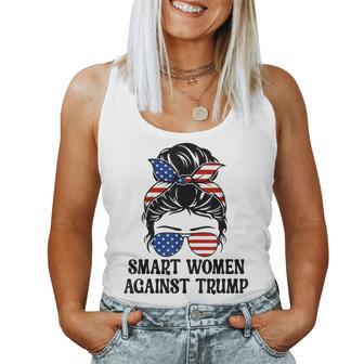 Swat Smart Against Trump Anti-Trump 2024 Women Tank Top - Thegiftio