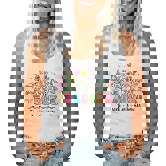 Teacher Teaching Love And Appreciation Back To School S Tank Top Frauen - Seseable